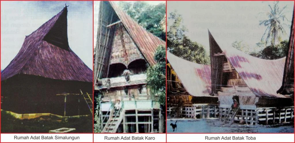 rumah adat suku batak sumatera utara