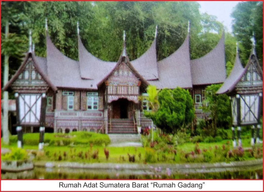 rumah adat sumatera utara rumah gadang