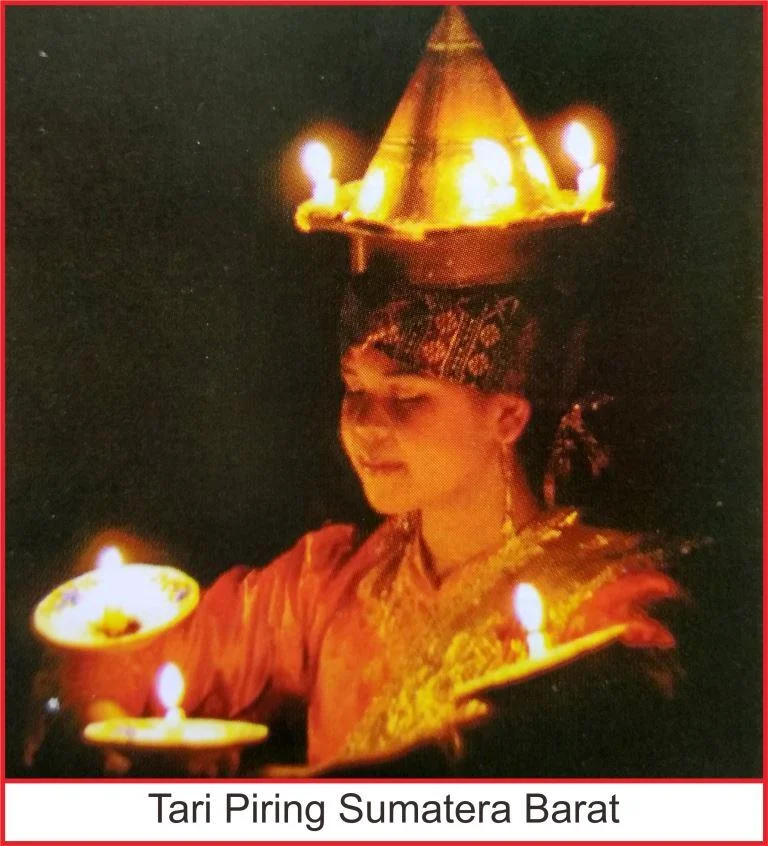 tari piring sumatera barat