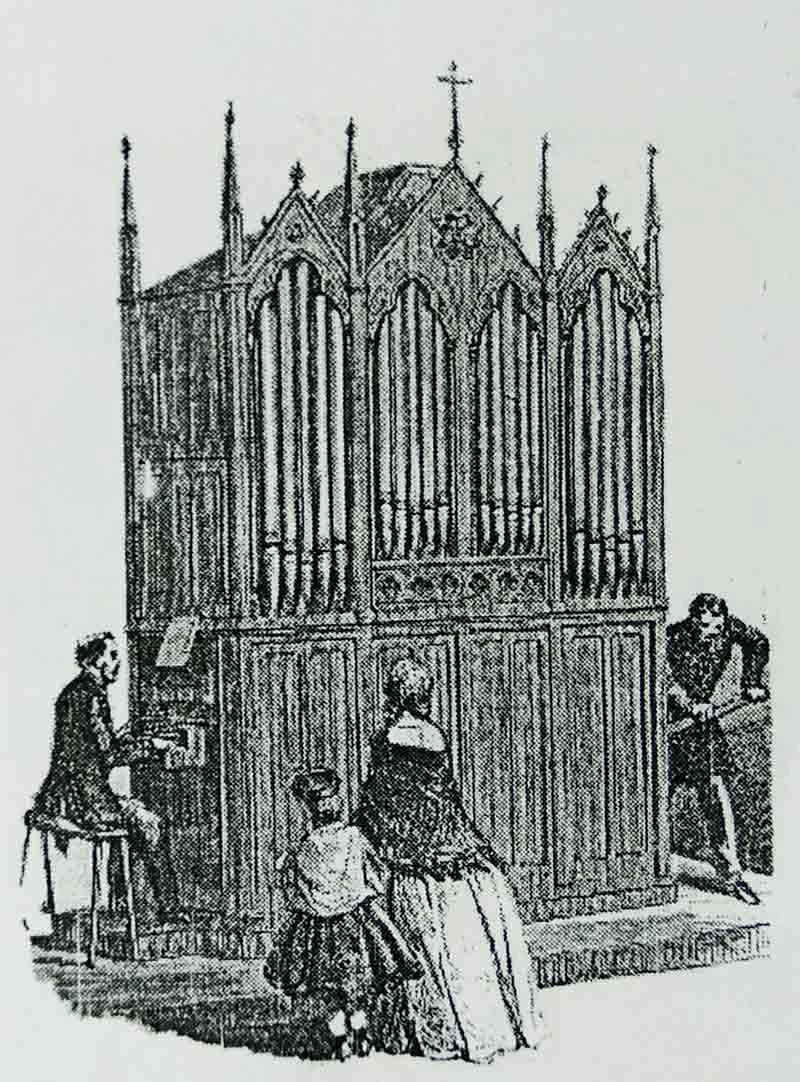orgel pipa pada awal periode musik barat