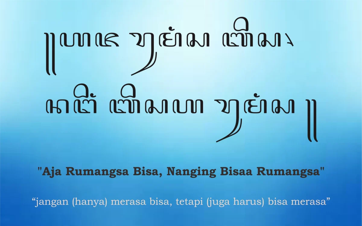 pepatah-aja-rumangsa-bisa