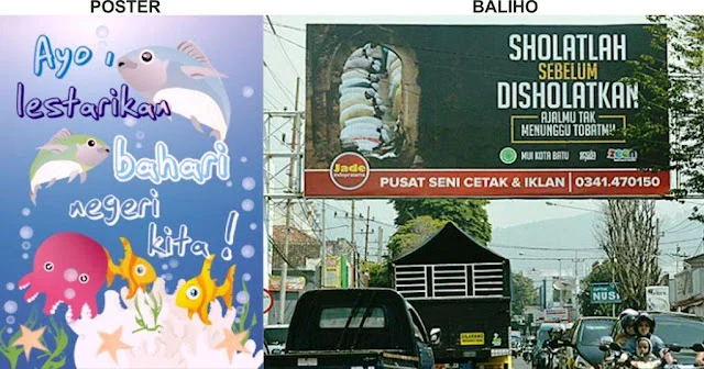 karya seni rupa 2 dimensi reklame