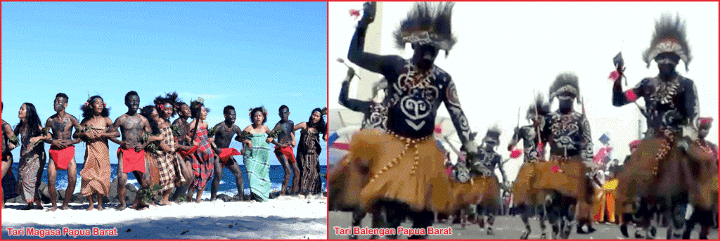 6 tarian tradisional papua barat
