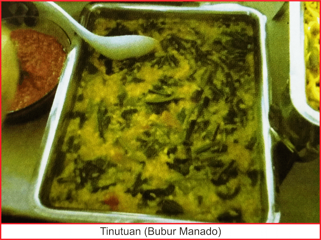 makanan khas manado tinutuan