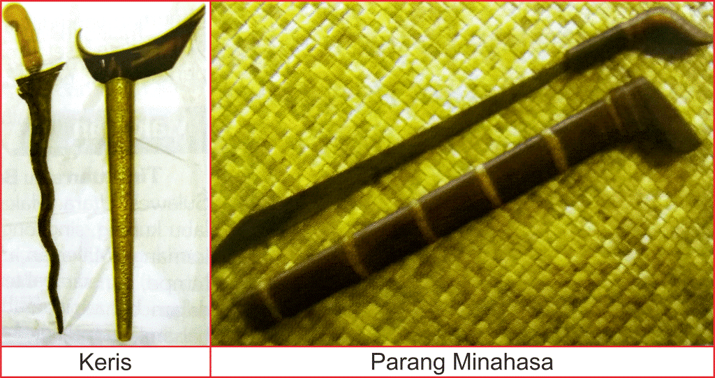 senjata tradisional sulawesi utara
