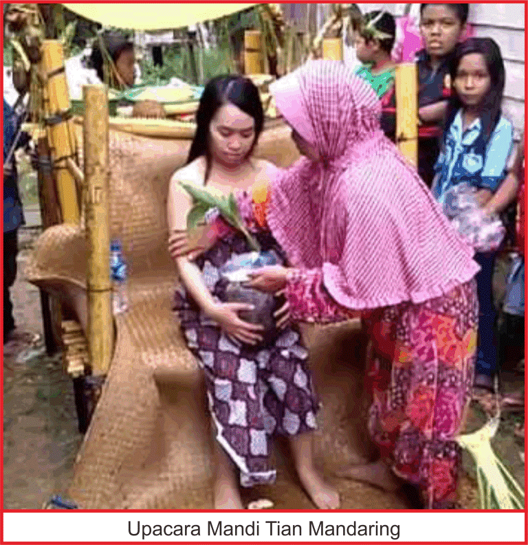 upacara mandi tian mandaring